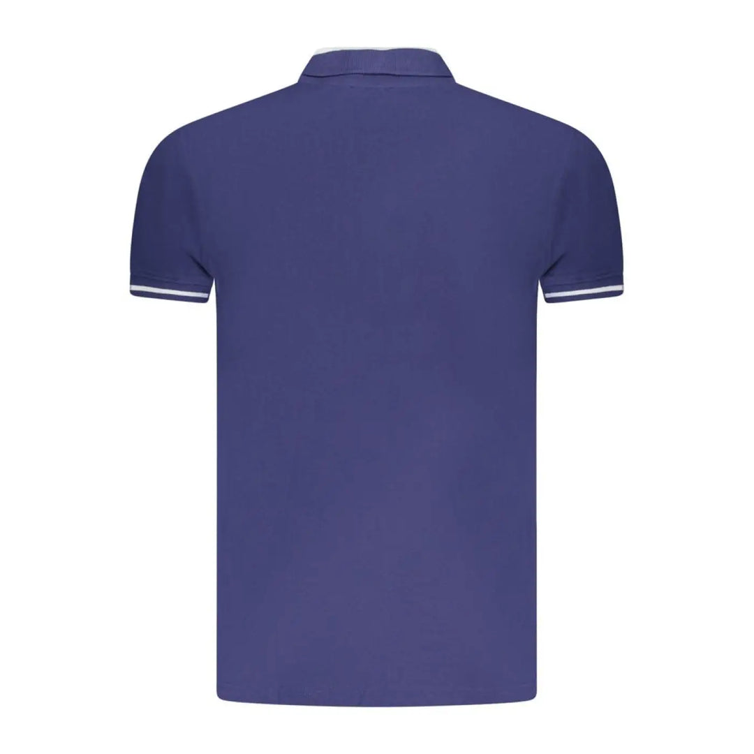 Cavalli Class Blu Cotton Men Polo