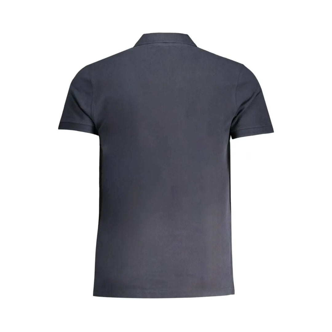 Cavalli Class Blu Cotton Men Polo