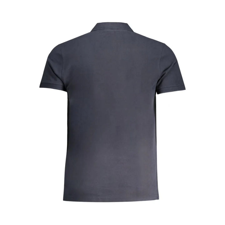 Cavalli Class Blu Cotton Men Polo