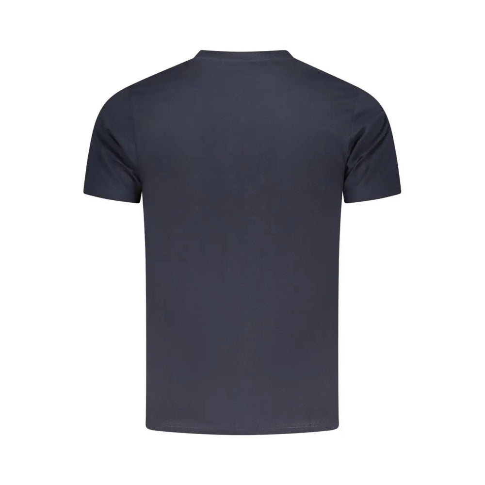 Cavalli Class Blu Cotton Men T-shirt