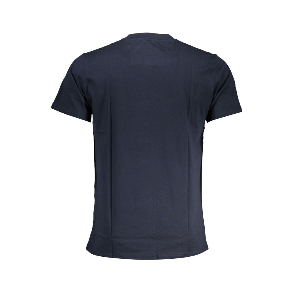 Cavalli Class Blu Cotton Men T-shirt