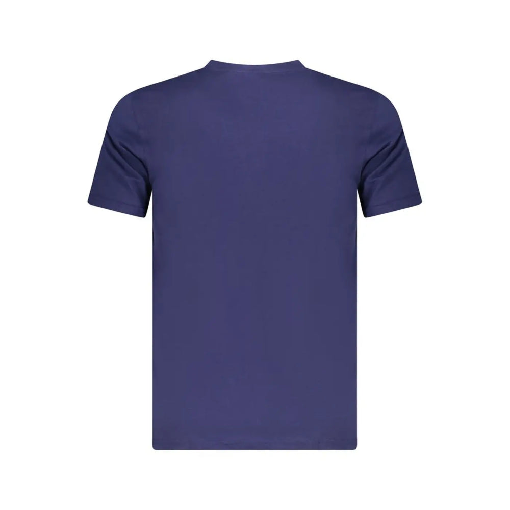Cavalli Class Blu Cotton Men T-shirt
