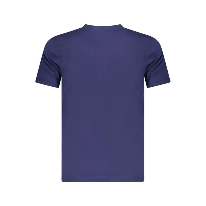 Cavalli Class Blu Cotton Men T-shirt