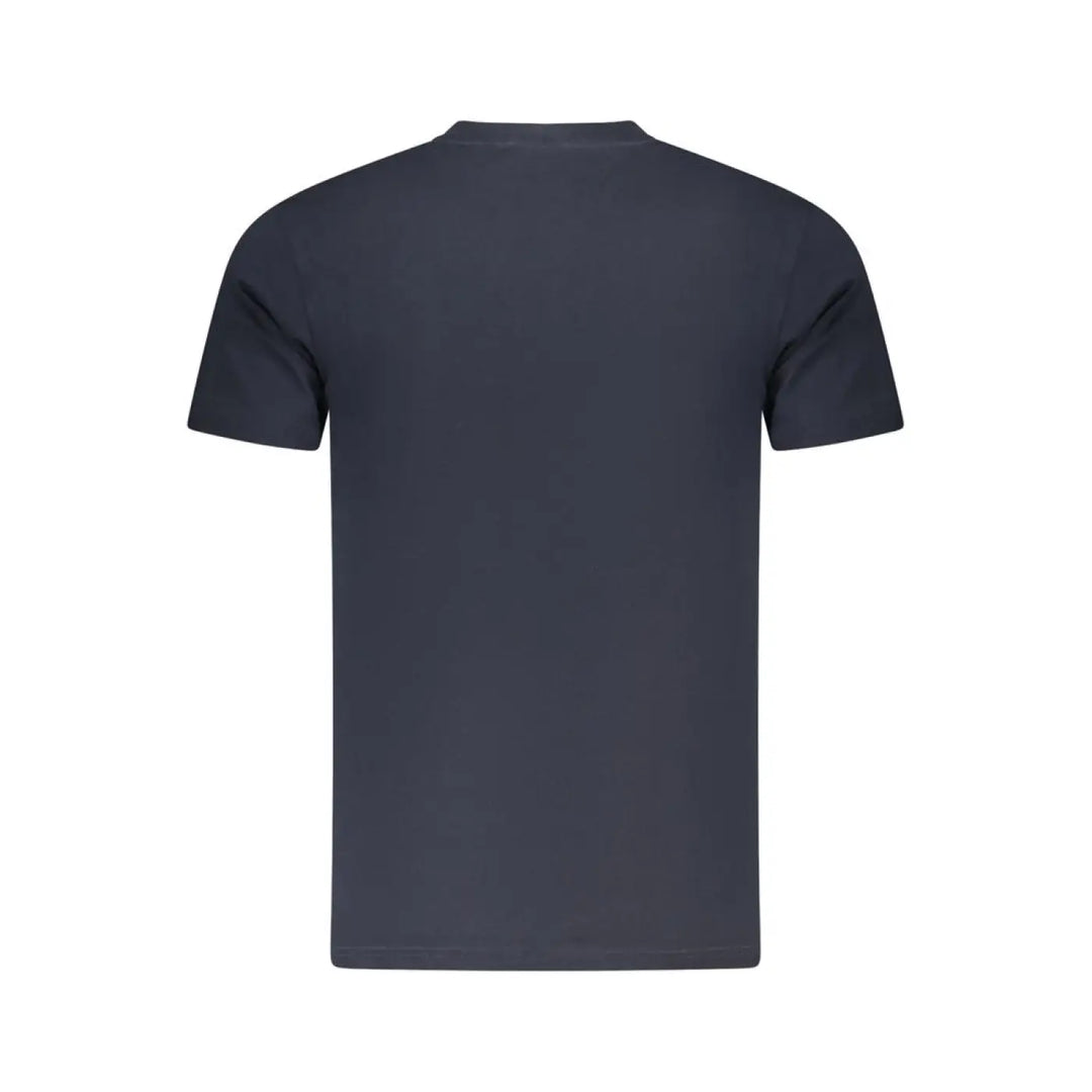 Cavalli Class Blu Cotton Men T-shirt