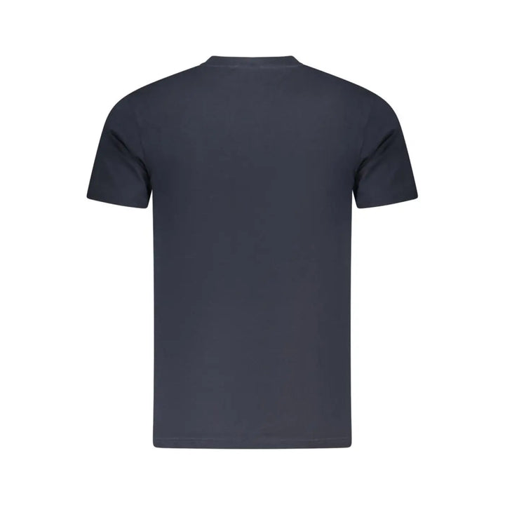 Cavalli Class Blu Cotton Men T-shirt