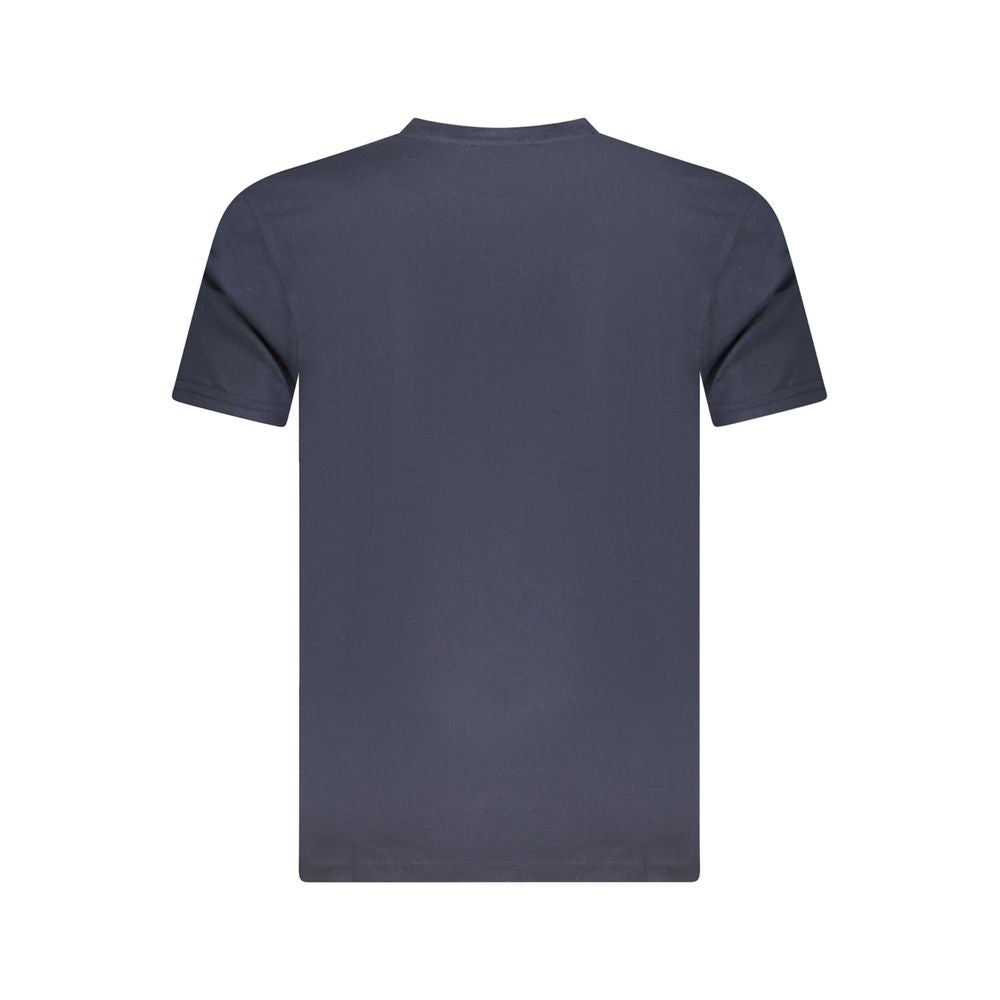 Cavalli Class Blu Cotton Men T-shirt
