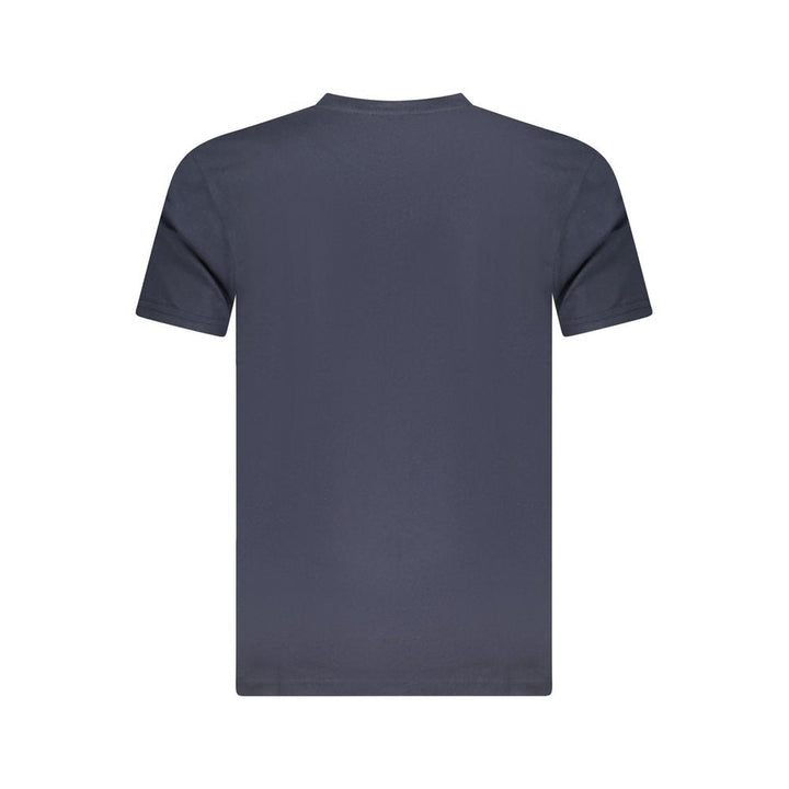 Cavalli Class Blu Cotton Men T-shirt