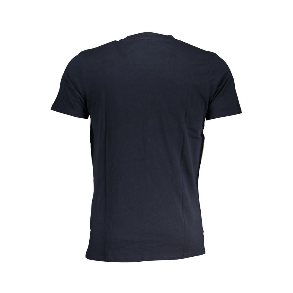 Cavalli Class Blu Cotton Men T-shirt