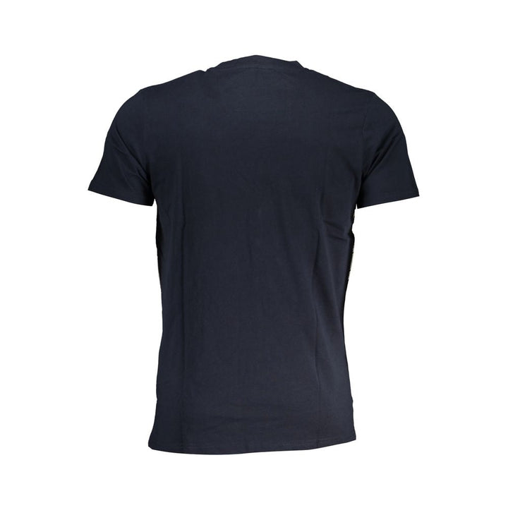 Cavalli Class Blu Cotton Men T-shirt