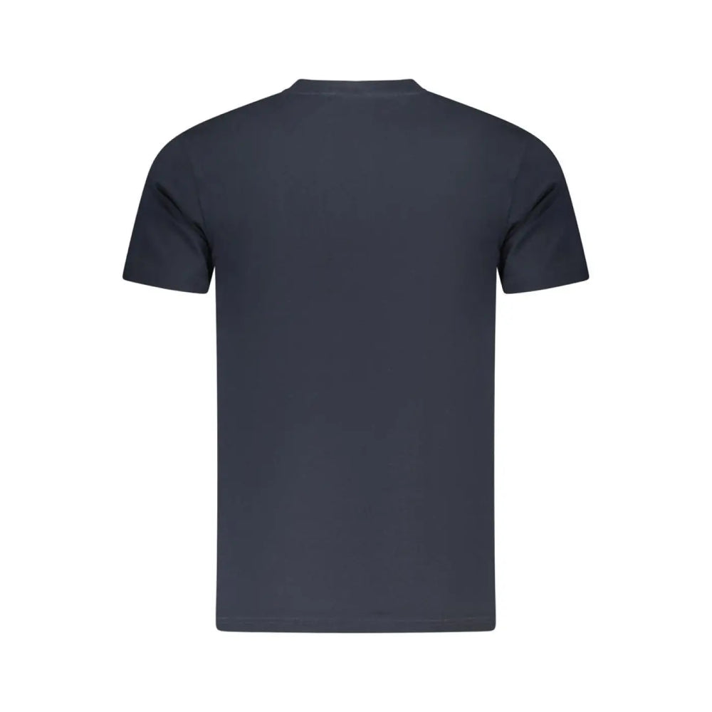 Cavalli Class Blu Cotton Men T-shirt