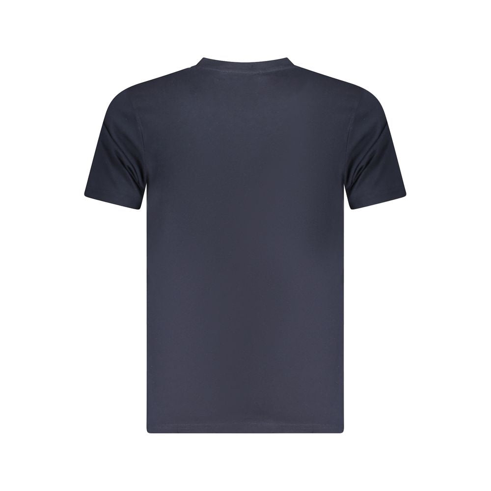 Cavalli Class Blu Cotton Men T-shirt