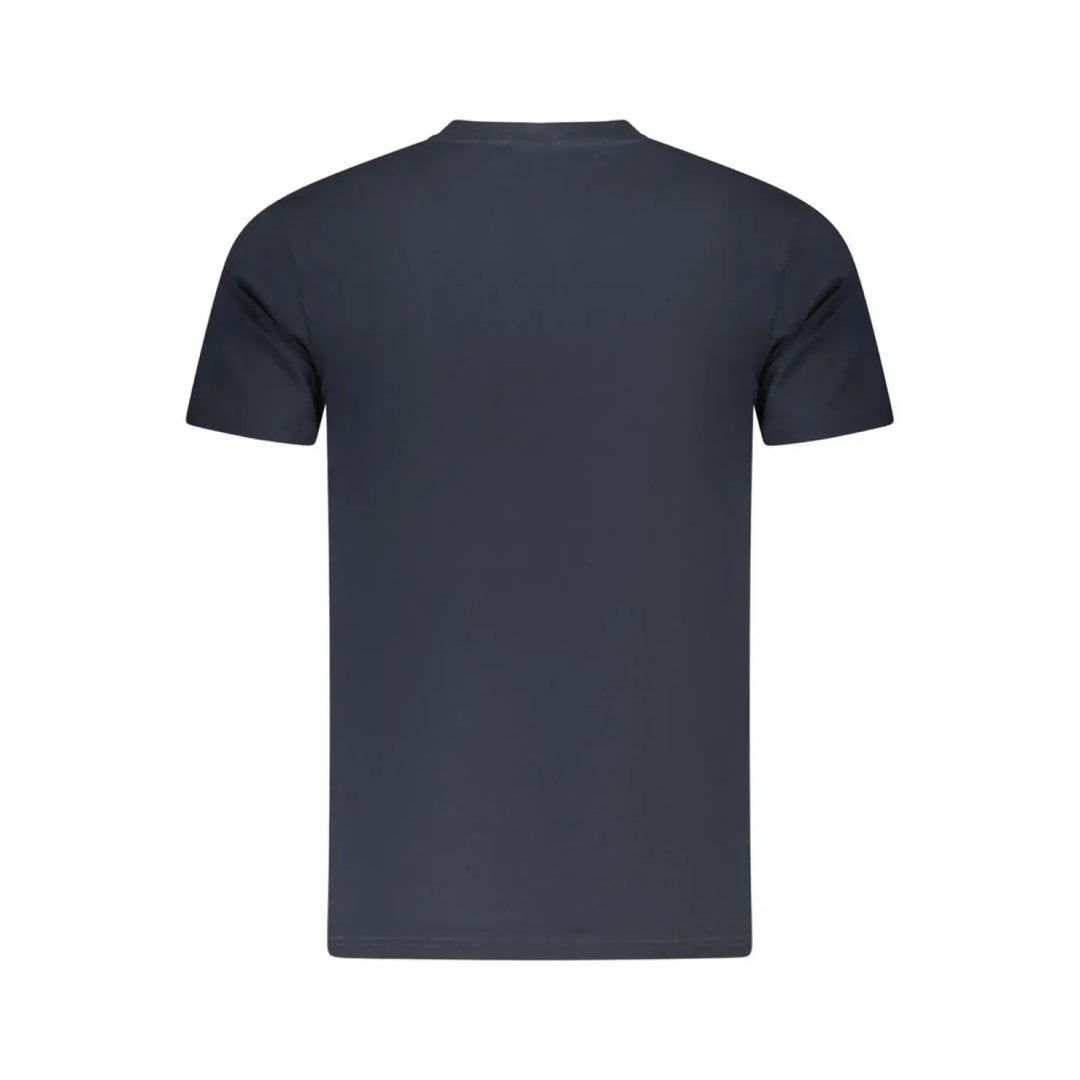 Cavalli Class Blu Cotton Men T-shirt