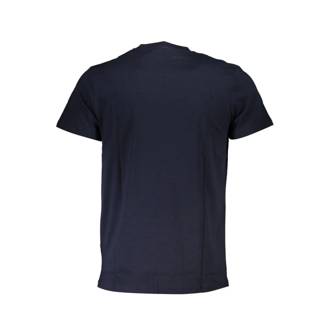 Cavalli Class Blu Cotton Men T-Shirt