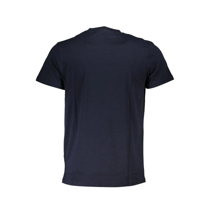 Cavalli Class Blu Cotton Men T-Shirt
