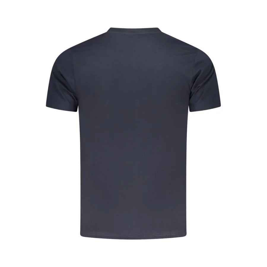Cavalli Class Blu Cotton Men T-Shirt