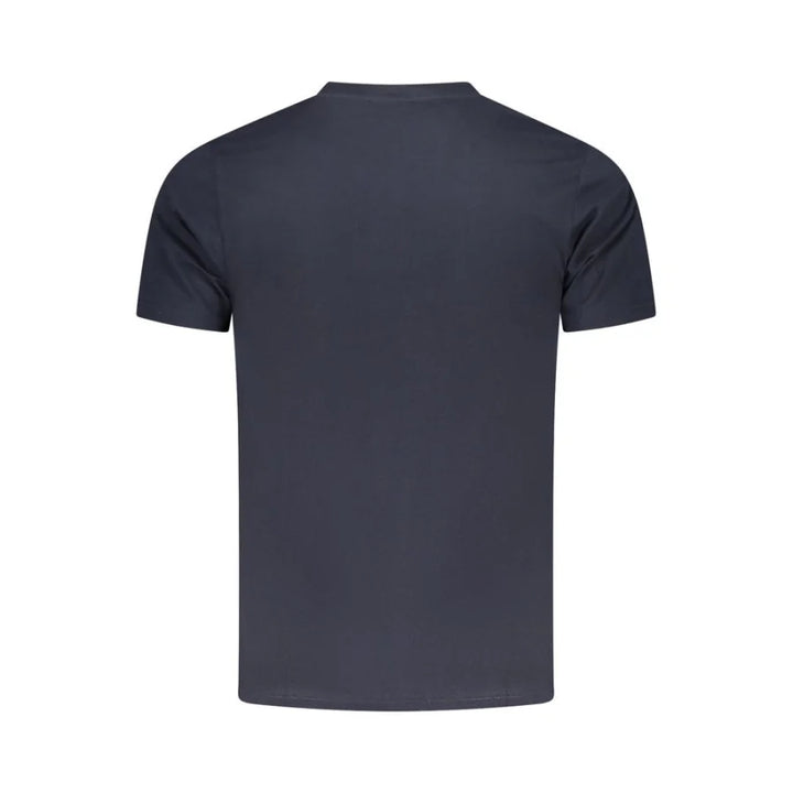 Cavalli Class Blu Cotton Men T-Shirt