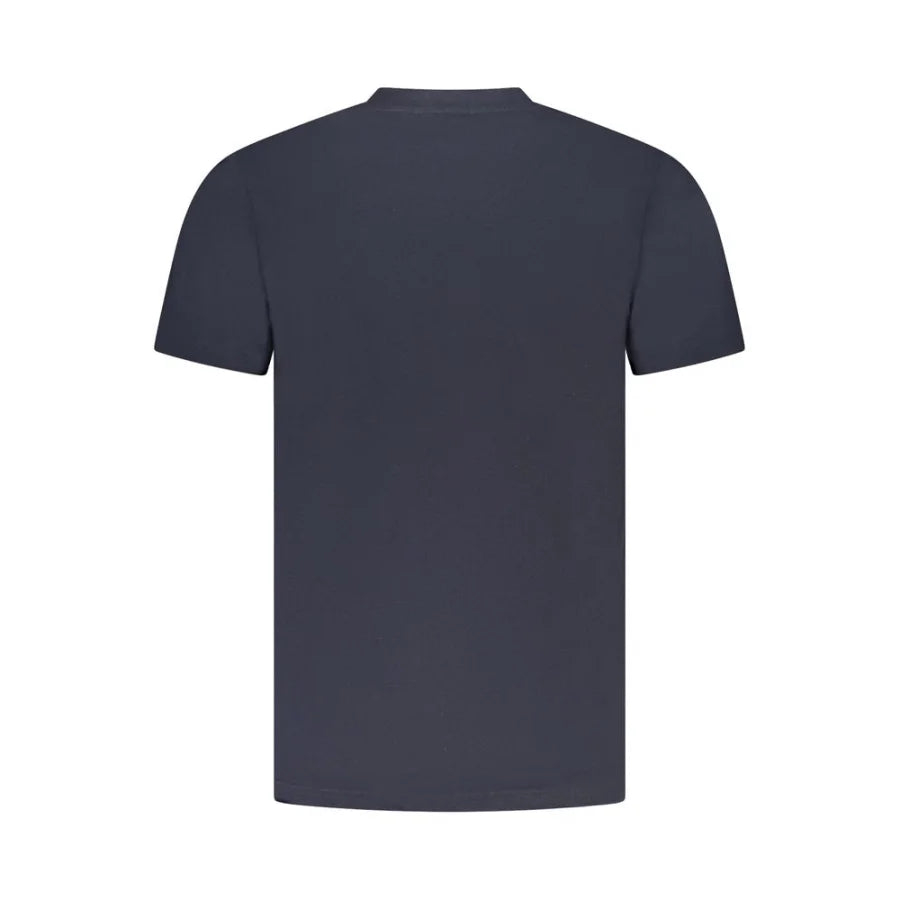 Cavalli Class Blu Cotton Men T-Shirt