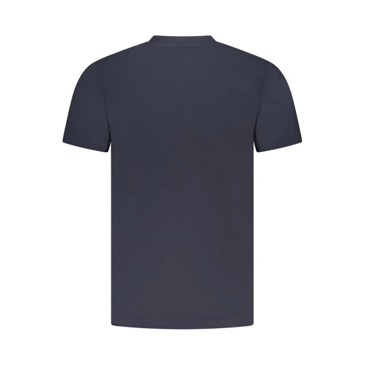 Cavalli Class Blu Cotton Men T-Shirt