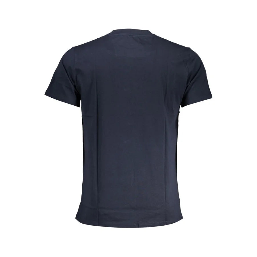 Cavalli Class Blu Cotton Men T-Shirt