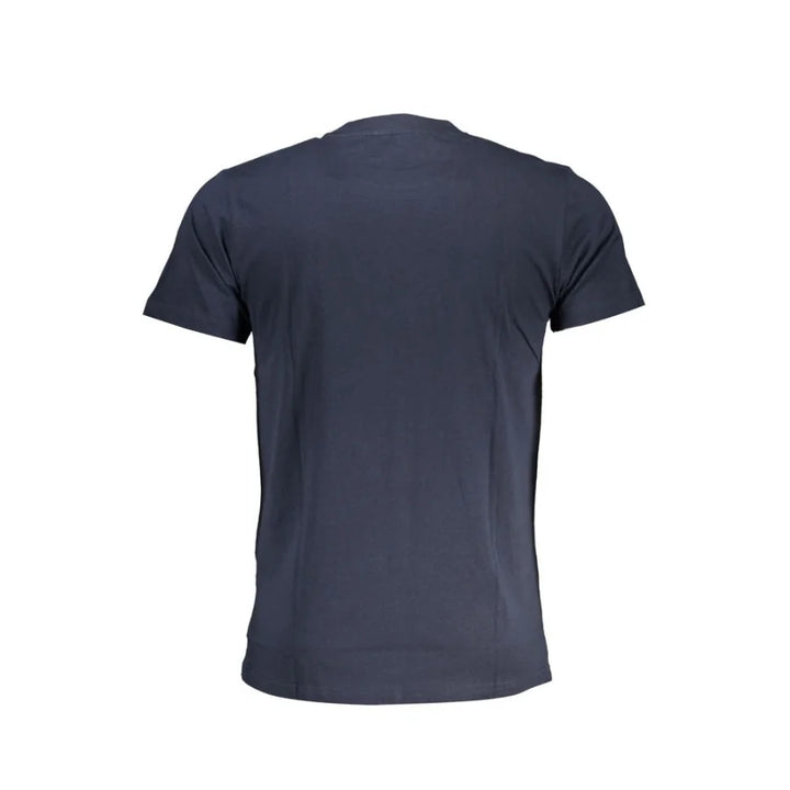Cavalli Class Blu Cotton Men T-Shirt