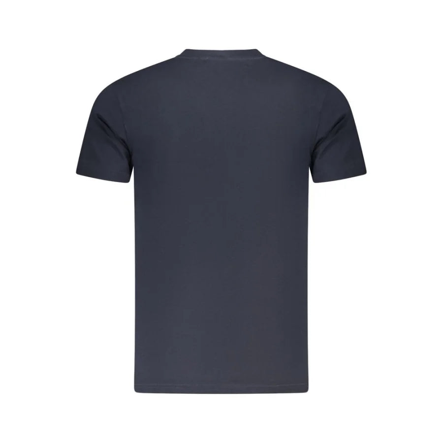 Cavalli Class Blu Cotton Men T-Shirt