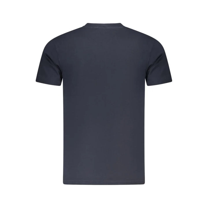 Cavalli Class Blu Cotton Men T-Shirt