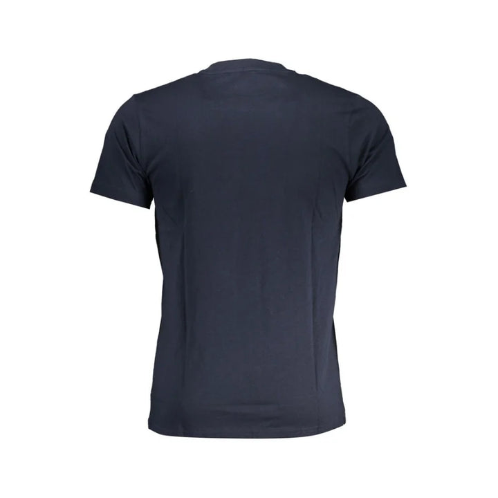 Cavalli Class Blu Cotton Men T-Shirt