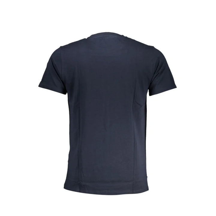 Cavalli Class Blu Cotton Men T-Shirt
