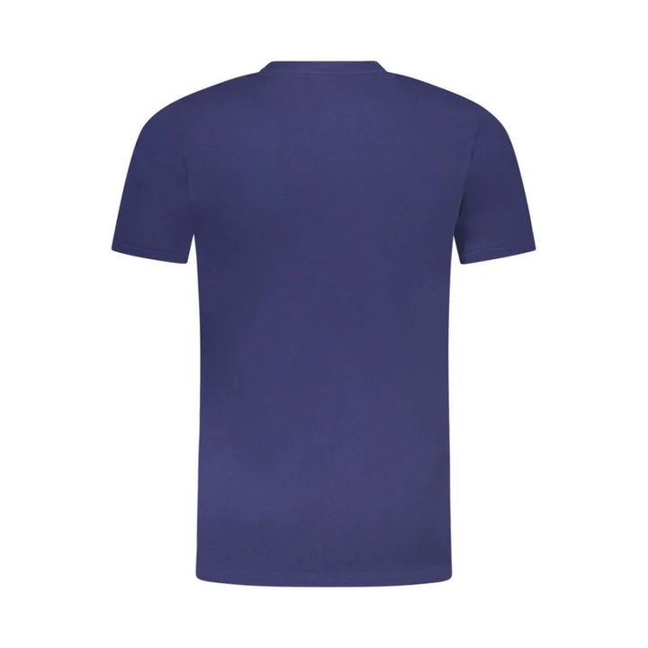 Cavalli Class Blu Cotton Men T-Shirt