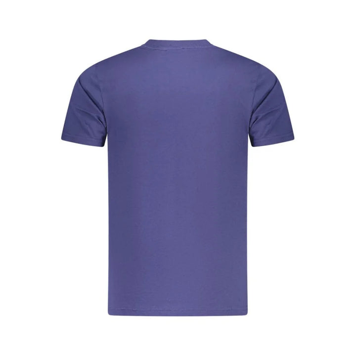 Cavalli Class Blu Cotton Men T-Shirt