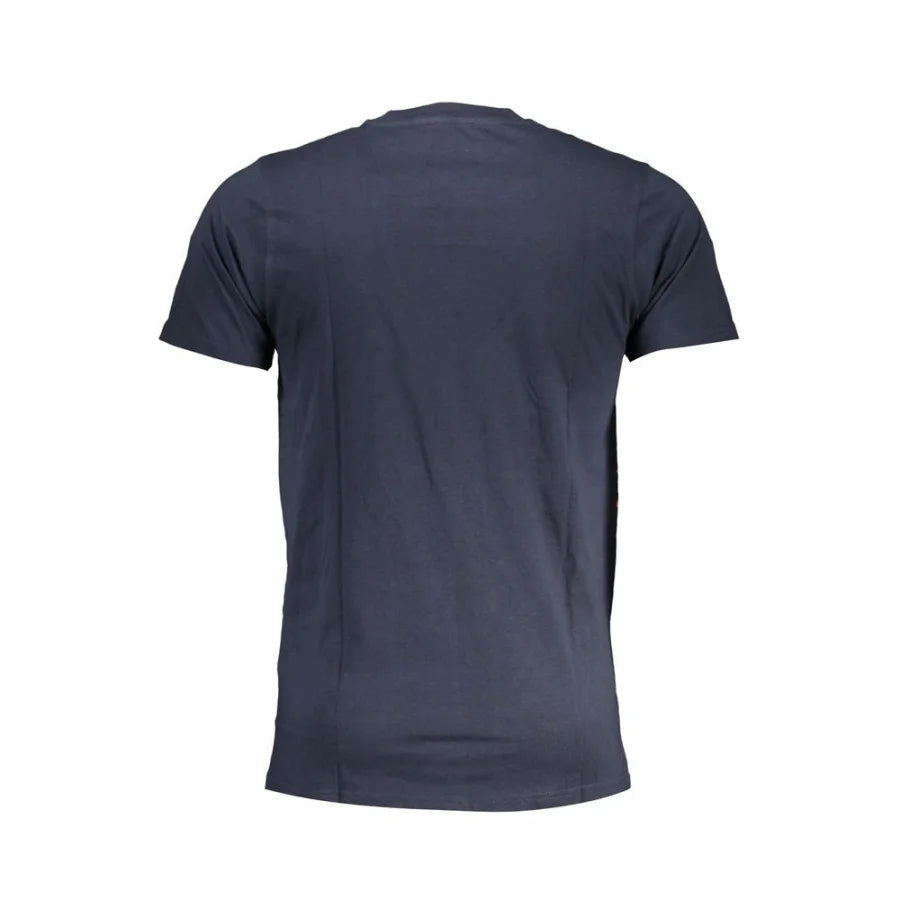 Cavalli Class Blu Cotton Mens T-Shirt