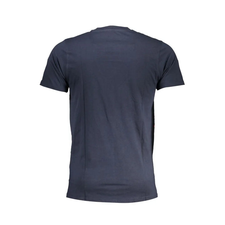 Cavalli Class Blu Cotton Mens T-Shirt