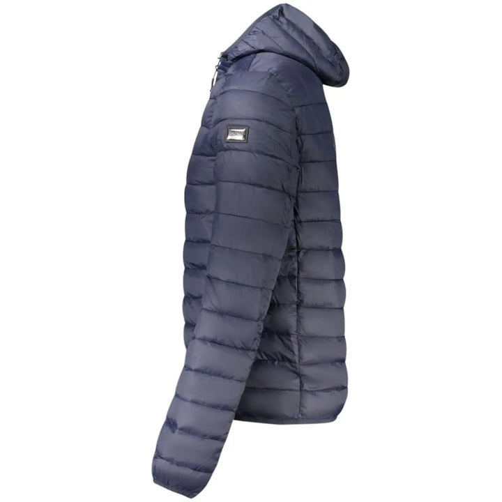 Cavalli Class Blu Polyester Men Jacket