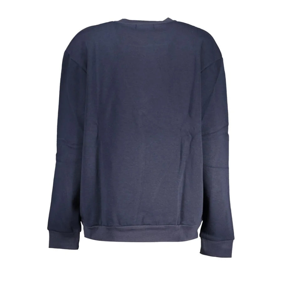 Cavalli Class Blu Polyester Woman Sweatshirt