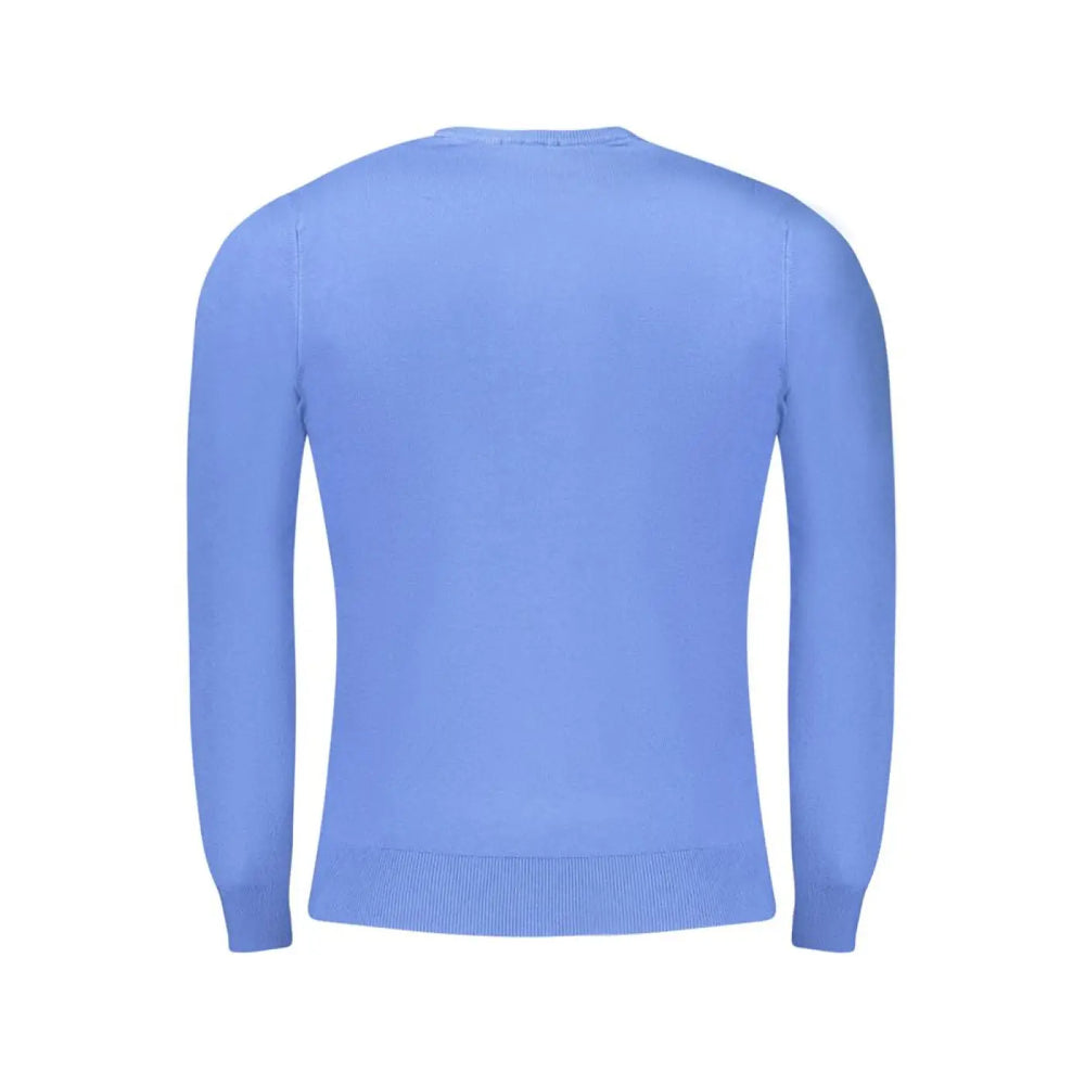 Cavalli Class Blu Viscosa Men Sweater