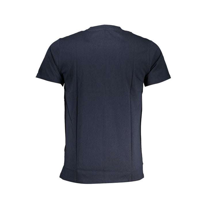 Cavalli Class Blue Cotton Men T-shirt