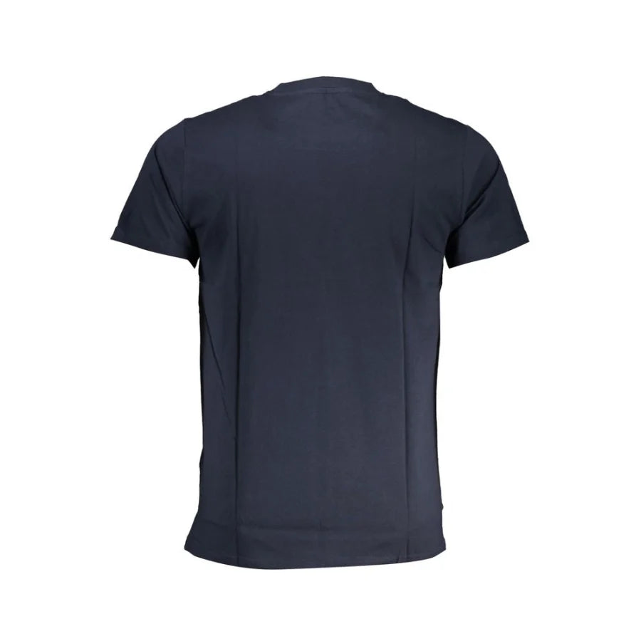 Cavalli Class Blue Cotton Men T-Shirt