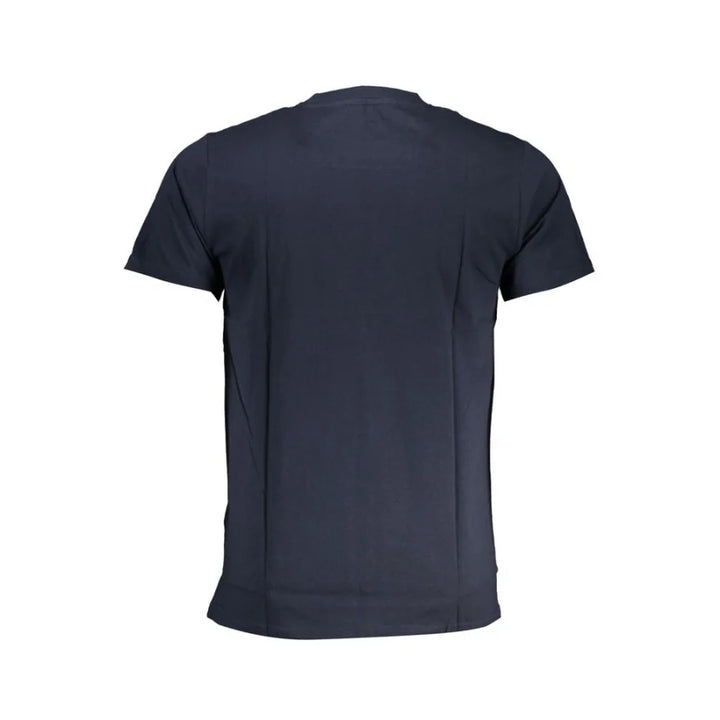 Cavalli Class Blue Cotton Men T-Shirt