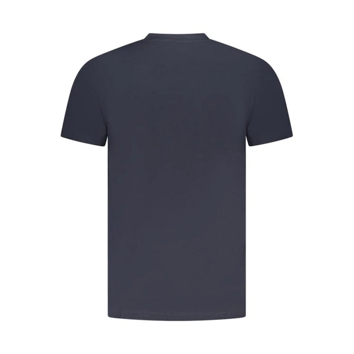 Cavalli Class Blue Cotton Men T-Shirt