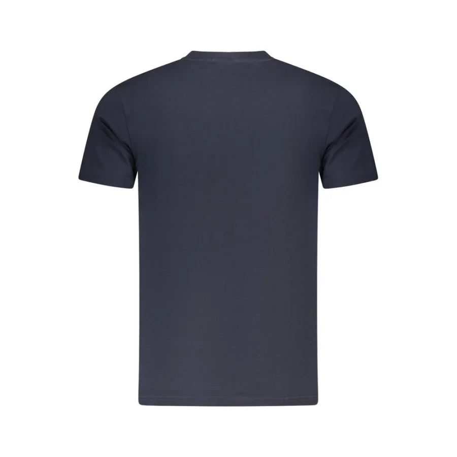 Cavalli Class Blue Cotton Men T-Shirt