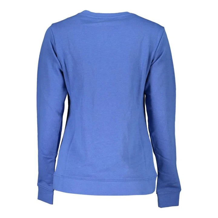 Cavalli Class Blue Cotton Women’s Sweatshirt
