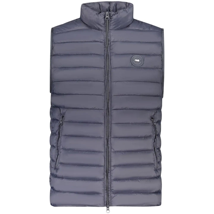 Cavalli Class Blue Polyamide Men’s Jacket