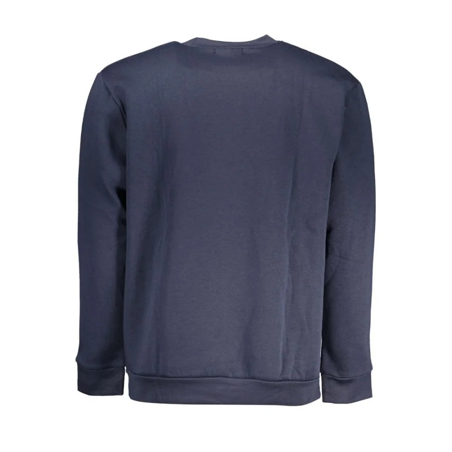 Cavalli Class Blue Polyester Men’s Sweatshirt