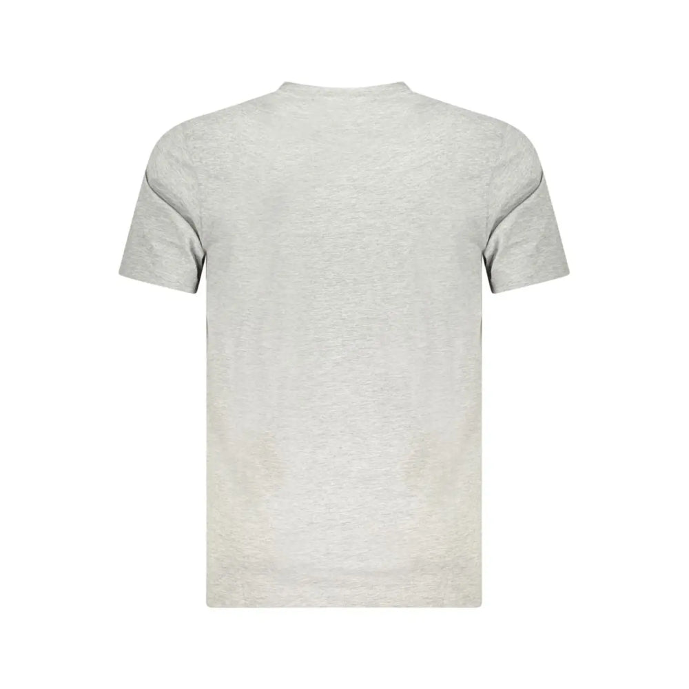 Cavalli Class Grigio Cotton Men T-shirt
