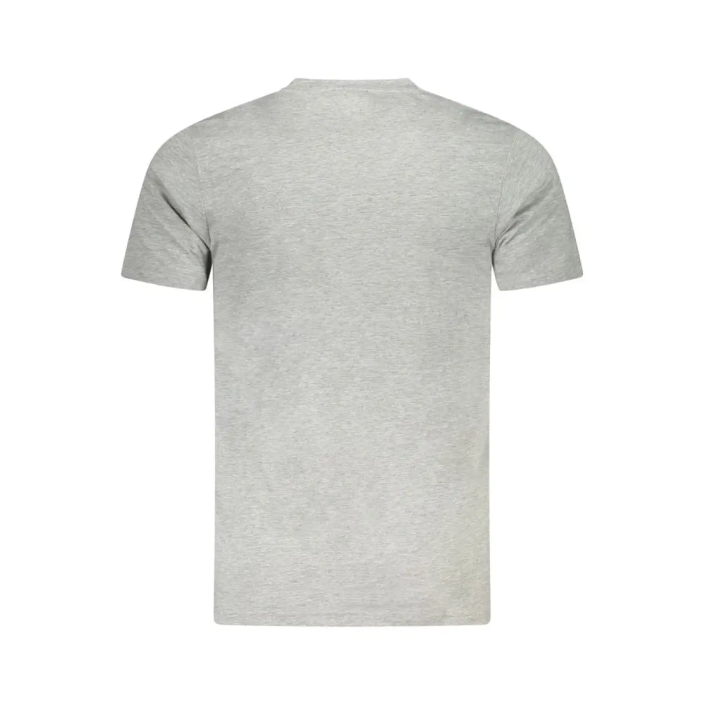 Cavalli Class Grigio Cotton Men T-shirt