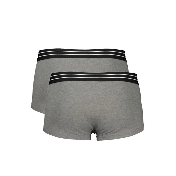 Cavalli Class Grigio Cotton Men’s Boxer Underwear