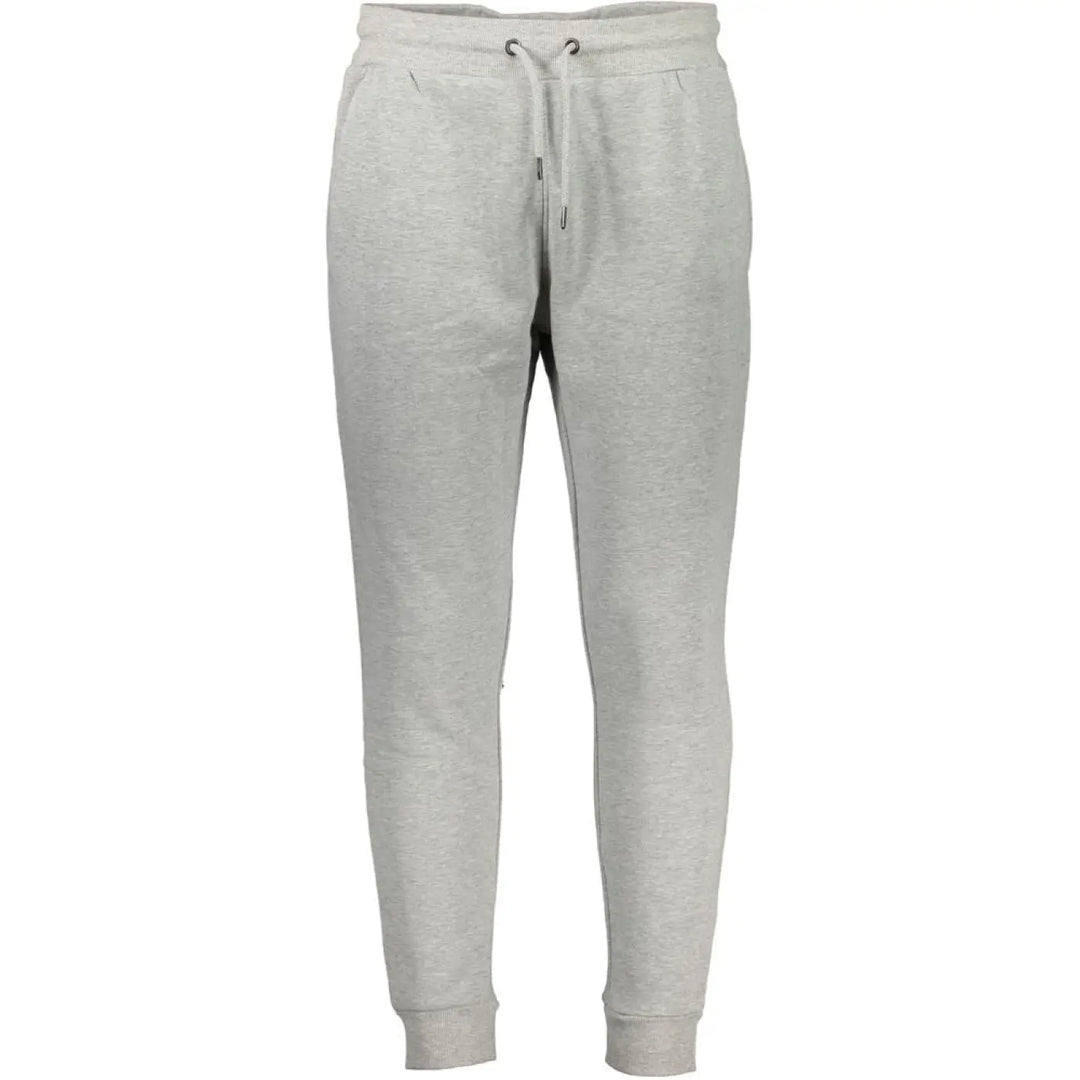 Cavalli Class Grigio Polyester Men’s Sweatpant