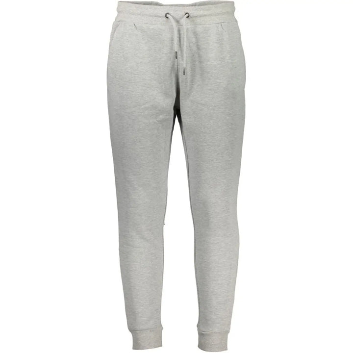 Cavalli Class Grigio Polyester Men’s Sweatpant
