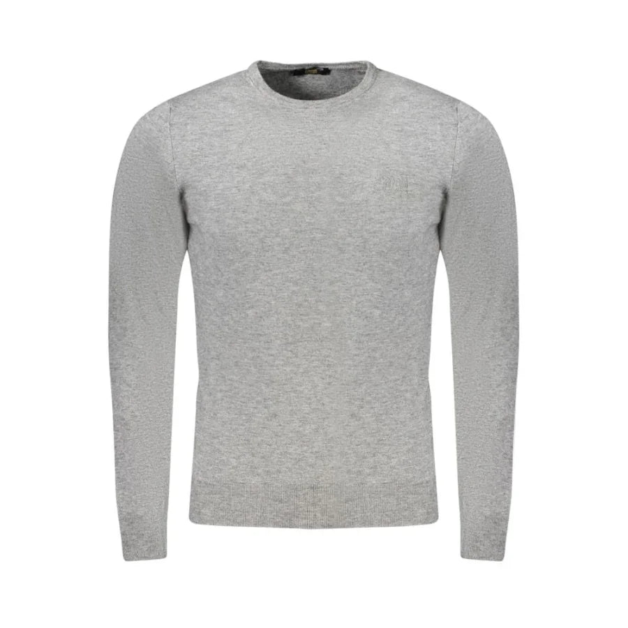 Cavalli Class Grigio Viscosa Men’s Sweater