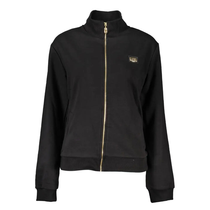Cavalli Class Nero Cotton Women Sweatshirt